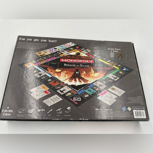 USAopoly Monopoly: Attack on Titan Board Game - Picture 3 of 6